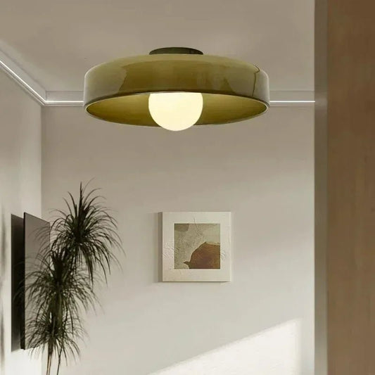 GLASSGLOW CEILING LIGHT – Skandinavische Deckenlampe aus Glas für warmes & minimalistisches Wohnambiente