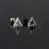 TRIANGLEA – Dreiecks-Ohrringe mit Steckverschluss, modernes & leichtes Design