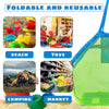 DRAAGBARE MESH TAS VOOR KINDEREN – Ademend strandtas voor speelgoed, handdoeken & reizen