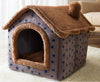 FLUFFYHAVEN – Casa acogedora para mascotas pequeñas para perros y gatos de hasta 4 kg