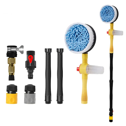Set di spazzole CleanSpin per energia idroelettrica – pulizia efficiente e delicata senza elettricità