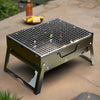 CampFlare Houtskoolgrill – Compact & robuust voor grillen onderweg