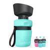 HYDRATEPAWS BOTTLE – Faltbare Trinkflasche für Hunde mit auslaufsicherem Napf