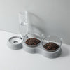 KARLFEAST – Stazione di alimentazione 3-in-1 con distributore d'acqua e ciotola rialzata