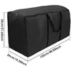 Sac de rangement pour mobilier d'extérieur – Sac de rangement étanche en tissu Oxford 210D pour meubles de jardin