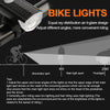 BikeLite – Luce per bicicletta ricaricabile via USB con luce posteriore per viaggi sicuri
