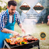 CampFlare Houtskoolgrill – Compact & robuust voor grillen onderweg