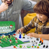 BoxCalendar – Calendario dell'Avvento di calcio per bambini con stadio e figurine da gioco