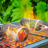 GrillCraft Drehbarer BBQ-Korb – Edelstahl für gleichmäßiges Garen-3