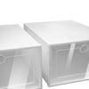 SHOEBOX OPBERGSET – 24 stapelbare & transparante schoenendozen voor ruimtebesparende organisatie & duidelijk overzicht
