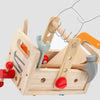 WOODTOOLS – Montessori Werkzeugkasten aus Holz zur Förderung von Kreativität & Motorik