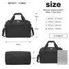 KONO REISTAS – Handbagagetasje 40x20x25 cm voor vliegreizen – Compatibel met Ryanair & andere luchtvaartmaatschappijen