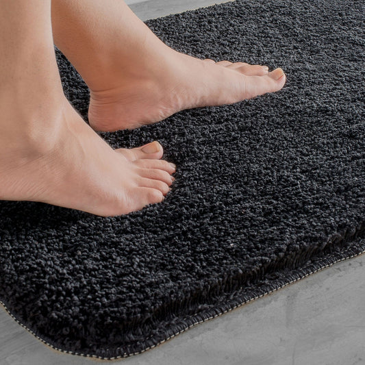 Luxura UltraSoft Badematte | Super saugfähiger Mikrofaser-Badezimmerteppich mit rutschfester Rückseite