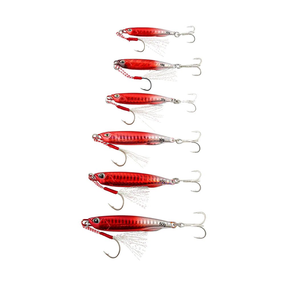 SEABLADE – Metall Jig Löffel für Meerbass und effektives Salzwasser-Jigging 3