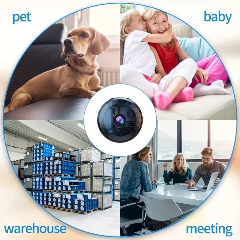 SECURECAM MINI – Mini telecamera WiFi magnetica 1080P HD per sorveglianza discreta
