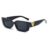 LUXEGLAM – Gafas de sol retro estilo ojo de gato con protección UV400