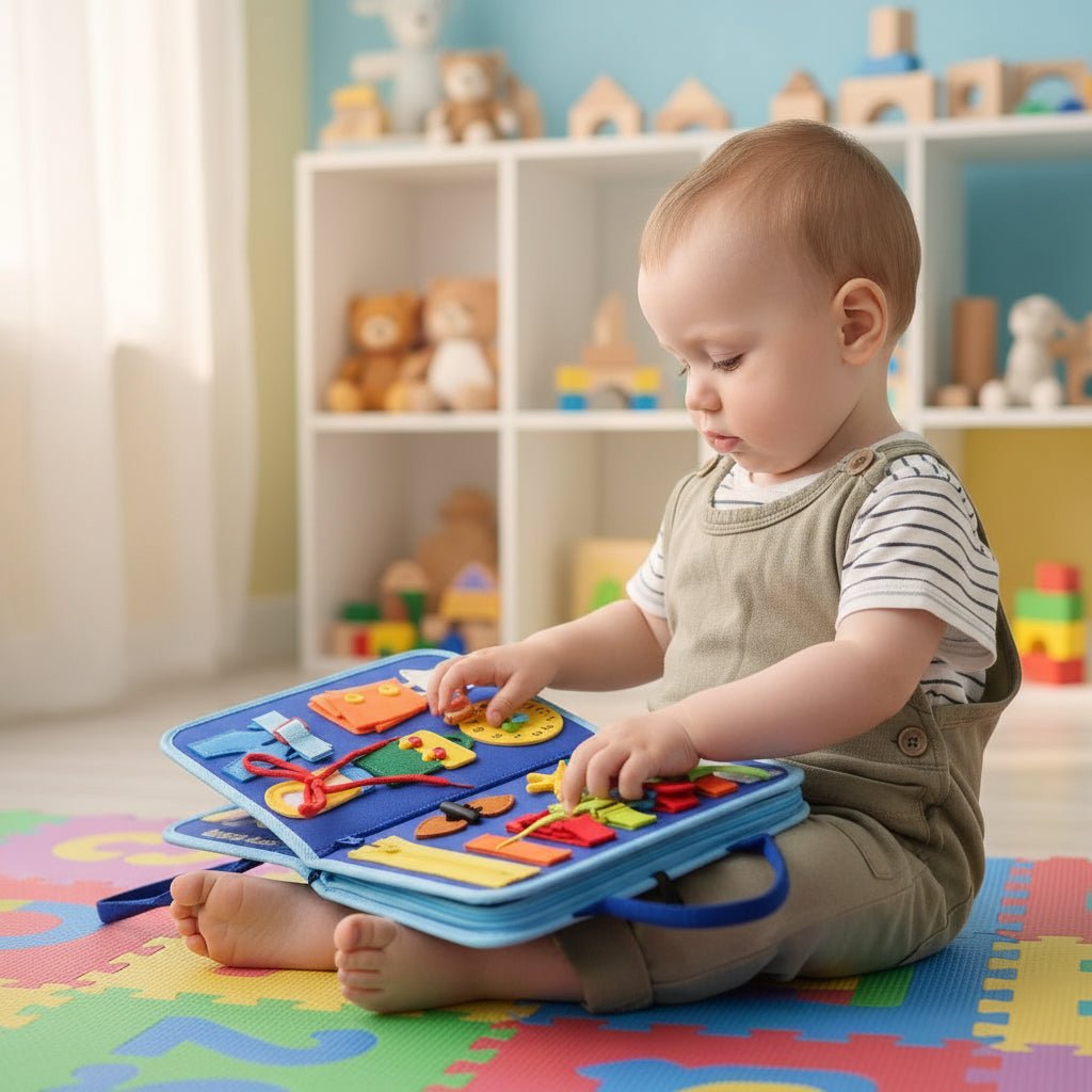 SKILLFRAME – Montessori-Multiaktivitätsbrett für die Koordination und frühkindliche Entwicklung 2
