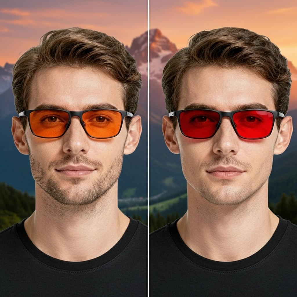 SLEEPSAVIOR PRO – Rotlichtfilterbrille mit Blau- und Grünlichtfilter für tiefen Schlaf 2