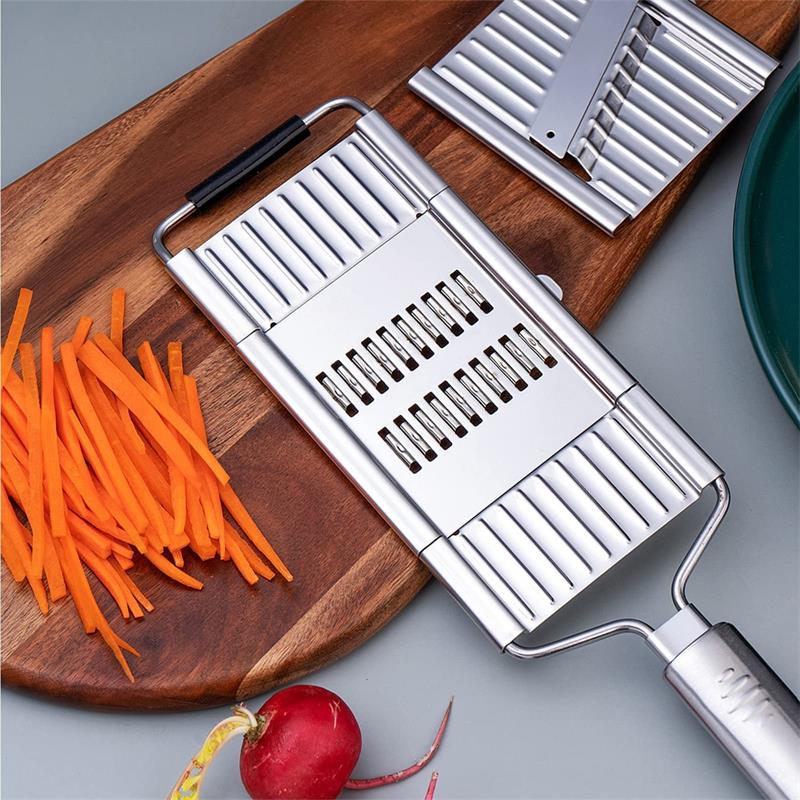 SLICEWISE – Cortador de cocina versátil con 4 cuchillas de acero inoxidable