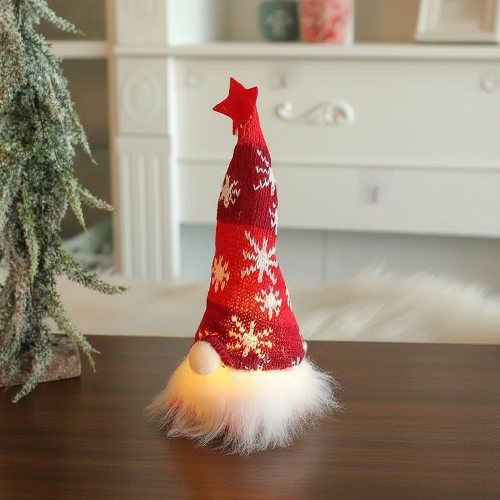 SNOWBEARD – LED-Plüschwichtel für gemütliche Weihnachtsdekoration 10