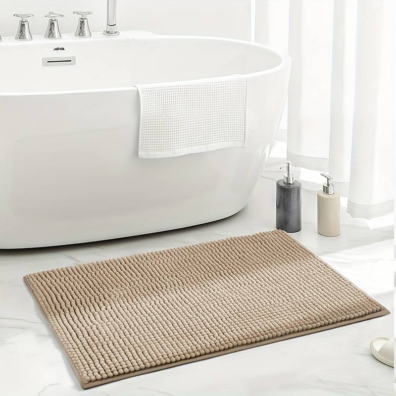 SOFTDRY COMFORT – Chenille Bath Mat with Non-Slip Backing 4