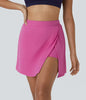 Falda SoftlyZero – Falda deportiva ultraligera con shorts y cintura plana