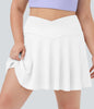 Falda SOFTLYZERO – Falda de tenis ligera con cinturilla cruzada y pantalones cortos integrados