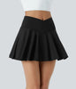 Falda SOFTLYZERO – Falda de tenis ultraligera con cinturilla cruzada y pantalones cortos integrados