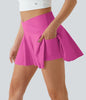 Falda SOFTLYZERO – Falda de tenis ultraligera con cinturilla cruzada y pantalones cortos integrados
