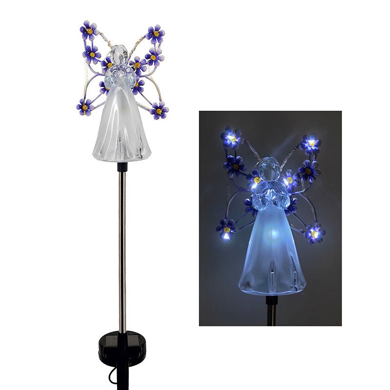 SOLAR ANGEL – LED-Gartenleuchte mit automatischer Solarladung 6
