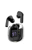 SonicPulse – Auriculares Bluetooth inalámbricos con sonido brillante y pantalla LED