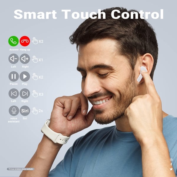 SonicPulse – Auriculares Bluetooth inalámbricos con sonido brillante y pantalla LED