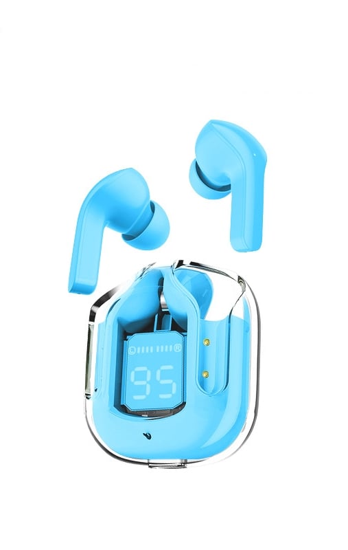 SonicPulse – Auriculares Bluetooth inalámbricos con sonido brillante y pantalla LED