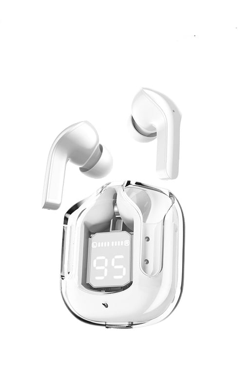 SonicPulse – Auriculares Bluetooth inalámbricos con sonido brillante y pantalla LED
