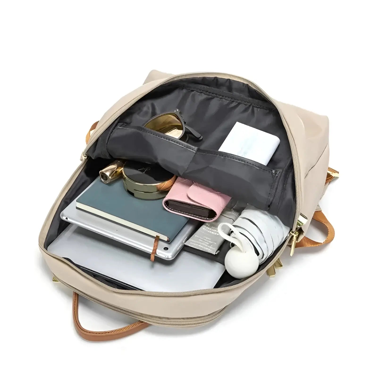 Sophia – Mochila elegante para mujer con compartimento para portátil y diseño impermeable