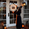 SPOOKFEST – LED Ghost Wreath for Halloween with Creepy Glow 1