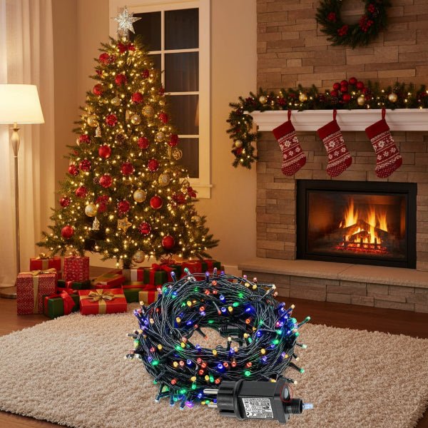 STARDRAPE - 10m Wetterfeste LED Lichterkette Außen für Festliche Weihnachtsbeleuchtung 7