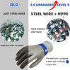 STEELSAFE PRO – Guanti di sicurezza in acciaio inox con massima resistenza al taglio