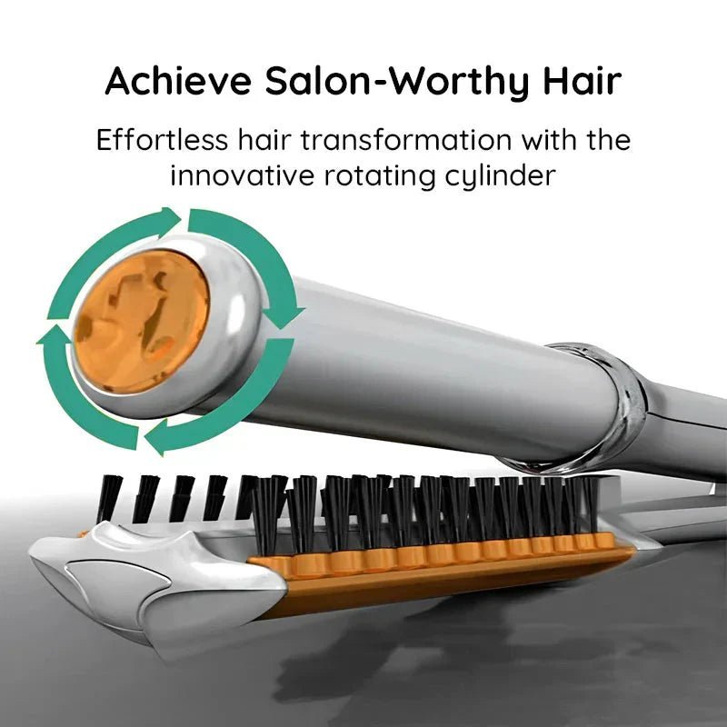 STYLEMAX – 2-in-1 Rotating Hair Brush for Effortless Styling 3