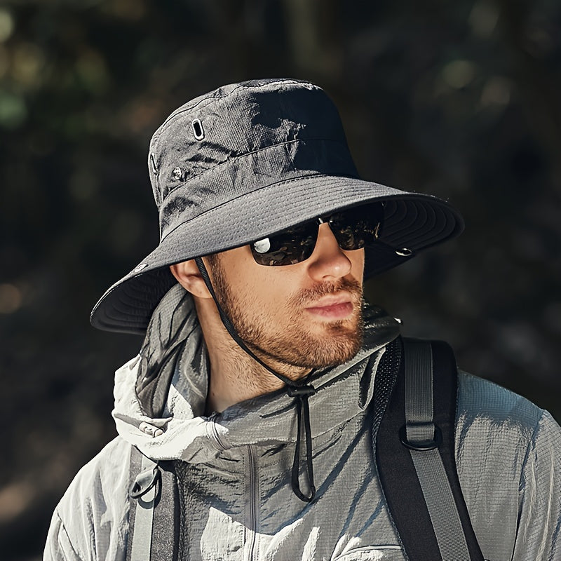SUNSAFE Hat – Atmungsaktiver Sonnenhut mit UV-Schutz für Outdoor-Abenteuer