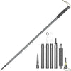 SURVIVALSTAFF – Bastone da trekking pieghevole con multitool integrato