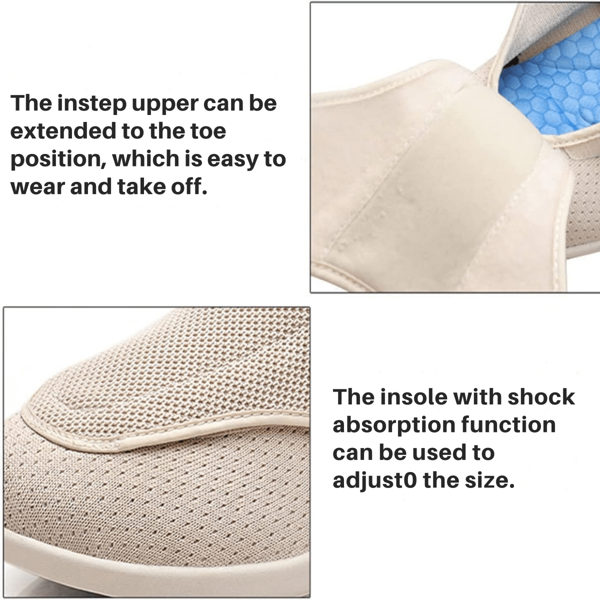 SWELLCOMFORT – Diabetikerschuhe mit Memory Foam und Zero-Drop-Design 6