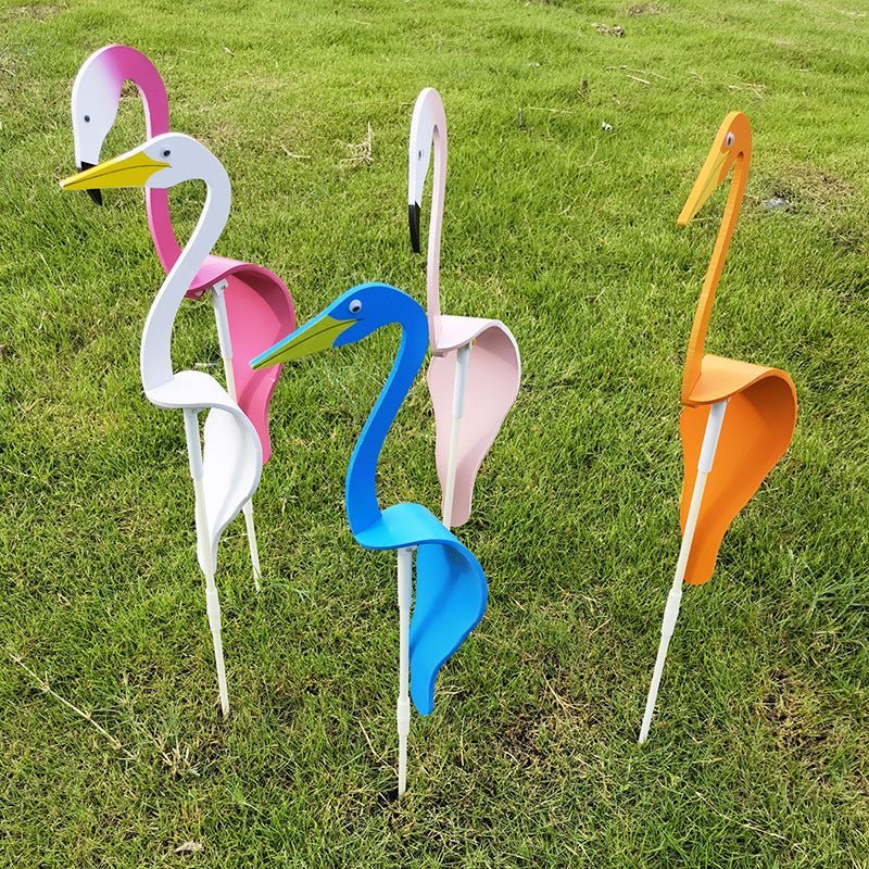 SWIRLBIRDS – Elegante Gartendekoration mit wirbelndem Vogel-Design 2