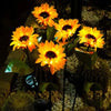 Wasserdichte Solar-Sonnenblumenlampe für Garten & Terrasse