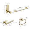 GLAMSET – Set de accesorios para baño