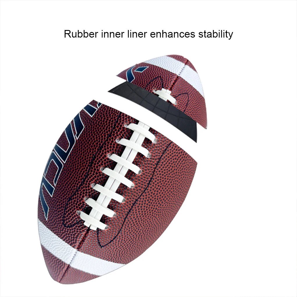 Professional And Precise American Football Rugby Ball Wide Application Unleash Potential Waterproof