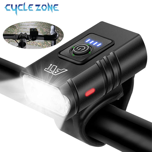 BikeBeam – Luce anteriore LED ricaricabile per bicicletta per massima visibilità