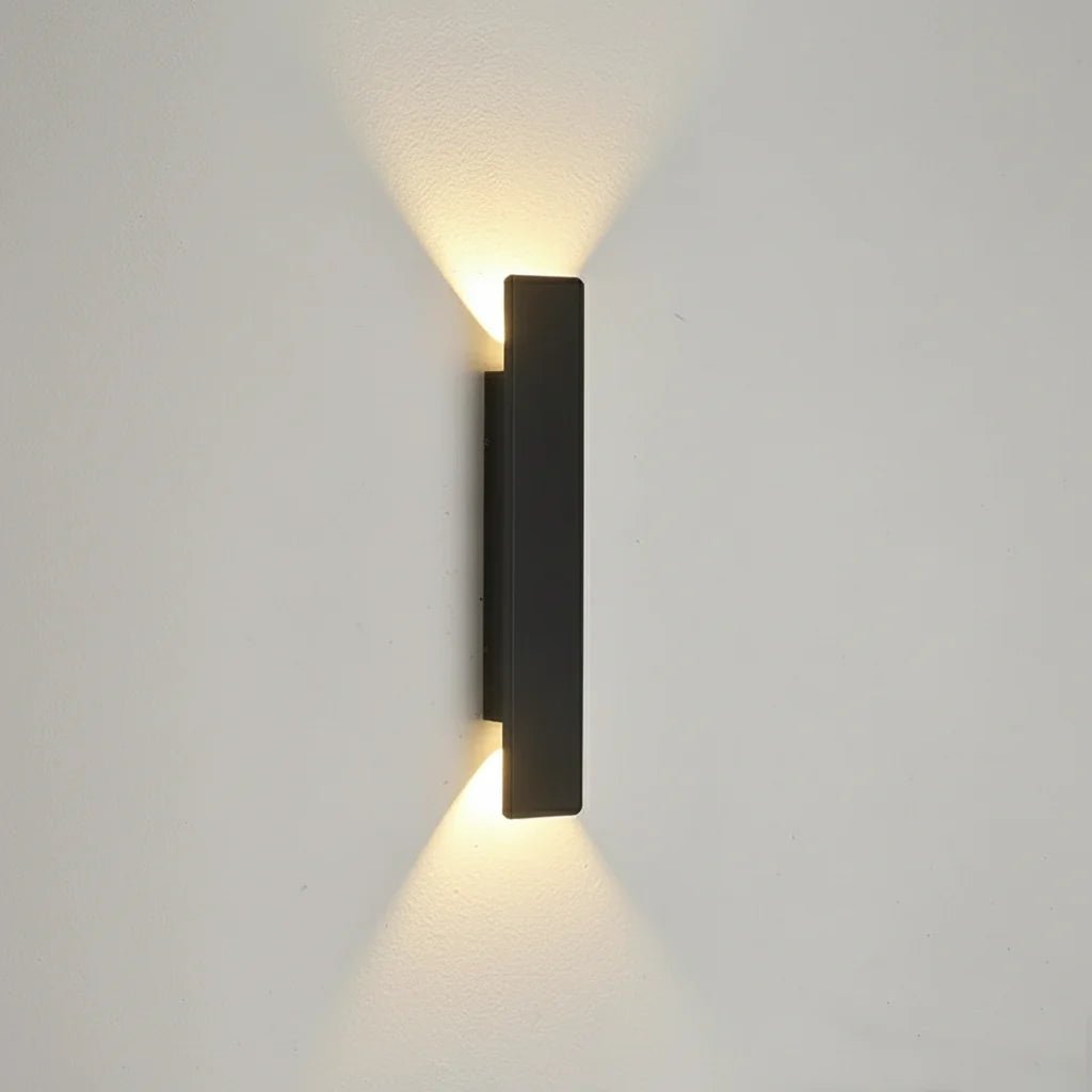 LUXDROP – Wasserdichte LED-Aluminium-Wandleuchte für Innen & Außen