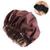 SATINGLOW – Gorra de satén lujosa para proteger el cabello durante la noche