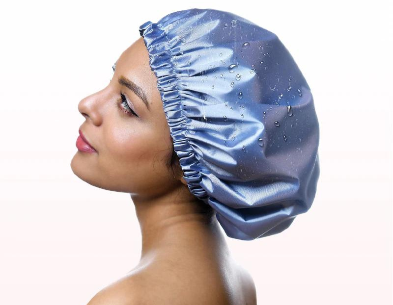 SATINGLOW – Gorra de satén lujosa para proteger el cabello durante la noche